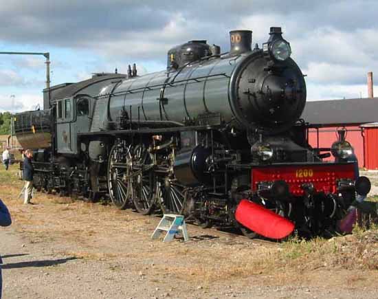 The Swedish State Railways steamengine F 1200